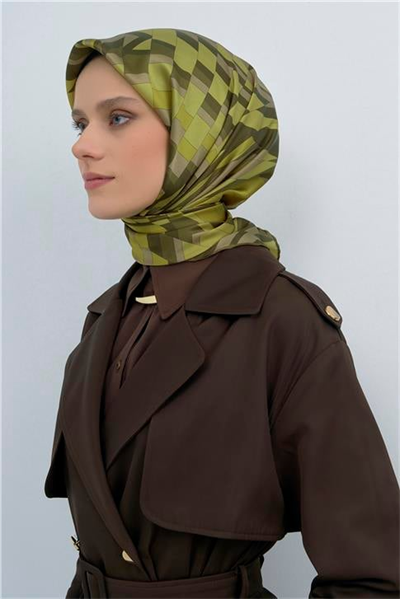 Armine  Saf İpek Twill Eşarp 9507D 52