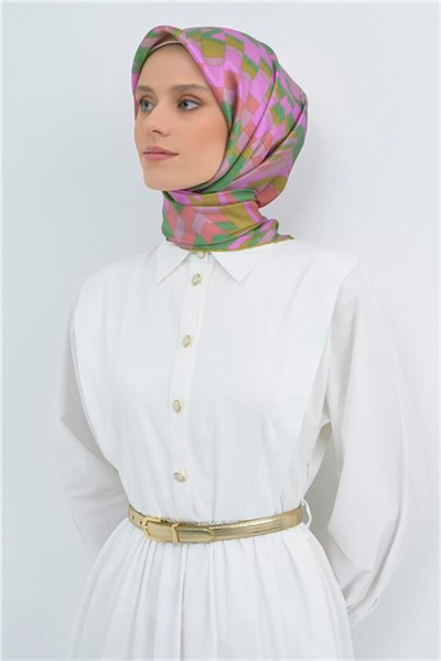 Armine  Saf İpek Twill Eşarp 9507D 54