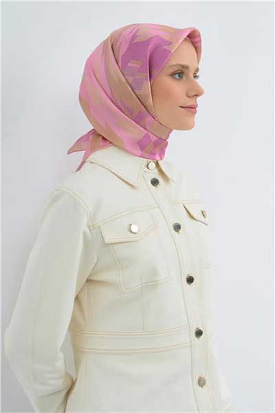 Armine  Saf İpek Twill Eşarp 9507D 58