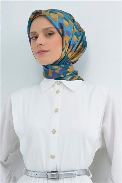 Armine  Saf İpek Twill Eşarp 9507D 85