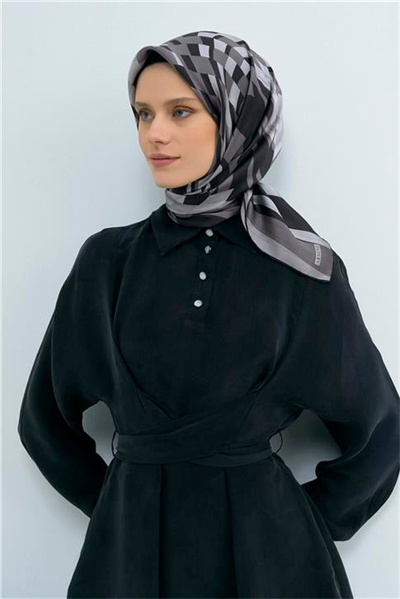 Armine  Saf İpek Twill Eşarp 9507D 86