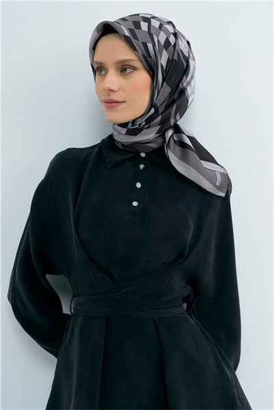 Armine  Saf İpek Twill Eşarp 9507D 86