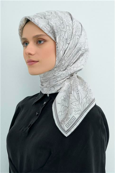 Armine  Saf İpek Twill Eşarp 9508D 01
