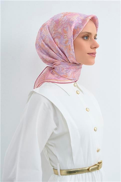 Armine  Saf İpek Twill Eşarp 9508D 02