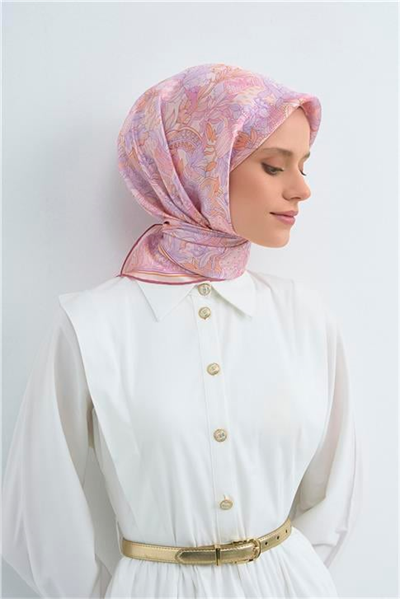 Armine  Saf İpek Twill Eşarp 9508D 02