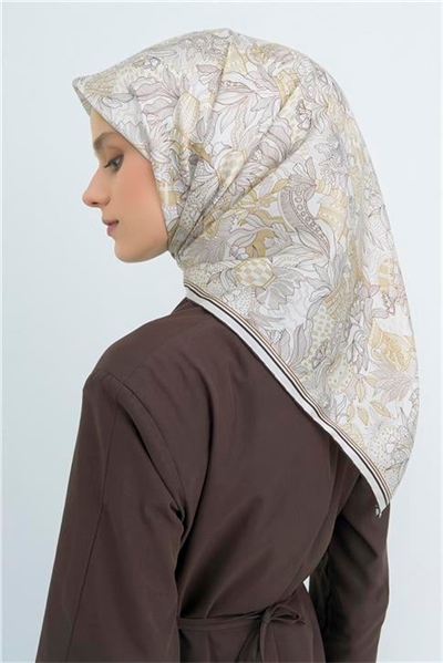 Armine  Saf İpek Twill Eşarp 9508D 54