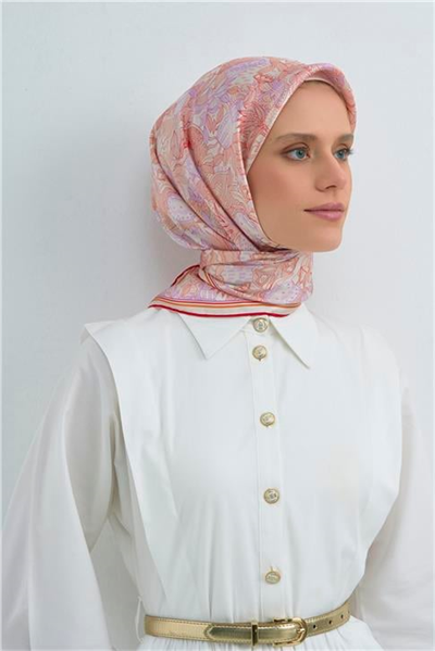 Armine  Saf İpek Twill Eşarp 9508D 56