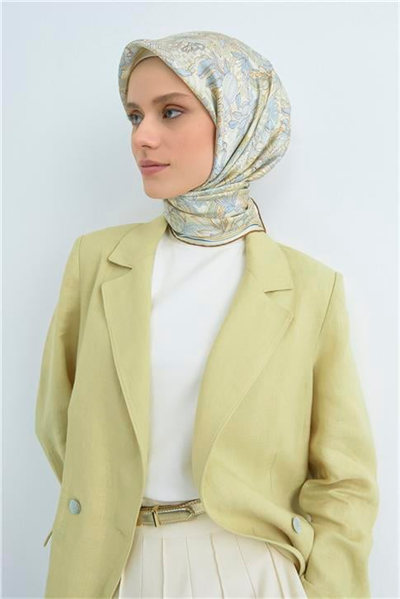 Armine  Saf İpek Twill Eşarp 9508D 80