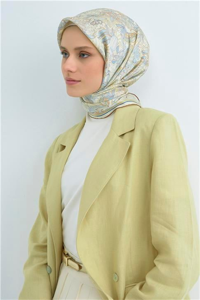 Armine  Saf İpek Twill Eşarp 9508D 80