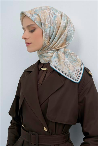 Armine  Saf İpek Twill Eşarp 9508D 82