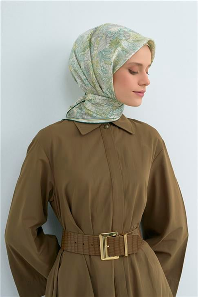 Armine  Saf İpek Twill Eşarp 9508D 85