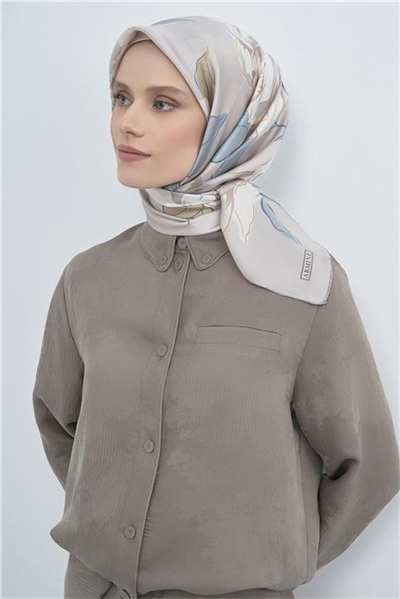 Armine  Saf İpek Twill Eşarp 9509D 05