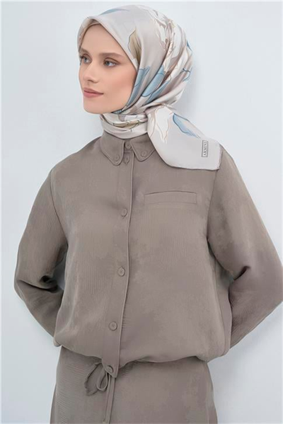 Armine  Saf İpek Twill Eşarp 9509D 05