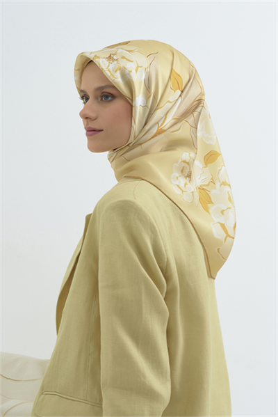 Armine  Saf İpek Twill Eşarp 9509D 07
