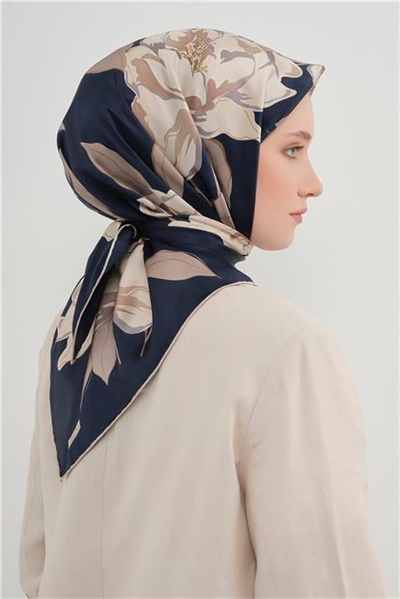 Armine  Saf İpek Twill Eşarp 9509D 10