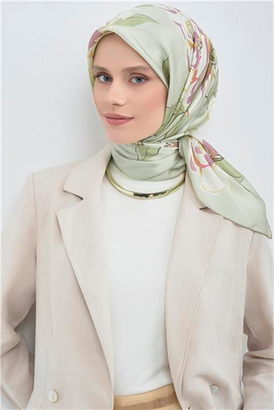Armine  Saf İpek Twill Eşarp 9509D 33