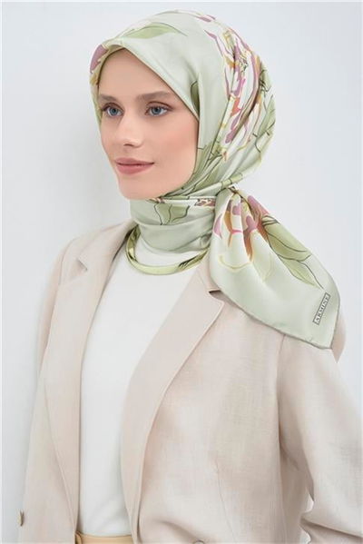 Armine  Saf İpek Twill Eşarp 9509D 33