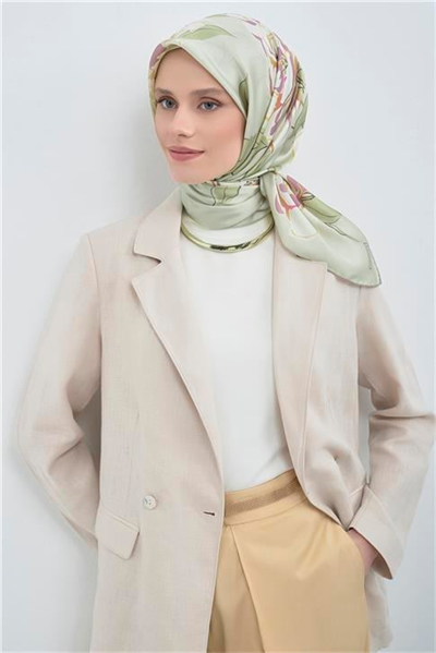 Armine  Saf İpek Twill Eşarp 9509D 33