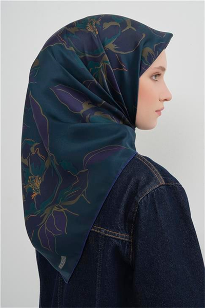 Armine  Saf İpek Twill Eşarp 9509D 50