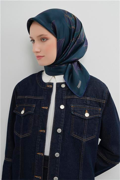 Armine Yeni Sezon 2026 Saf İpek Twill Eşarp 9509D 50