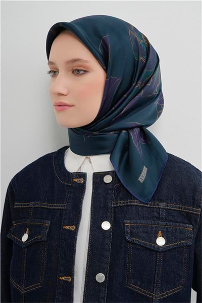 Armine Yeni Sezon 2026 Saf İpek Twill Eşarp 9509D 50
