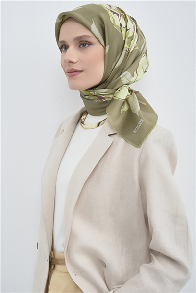Armine  Saf İpek Twill Eşarp 9509D 52