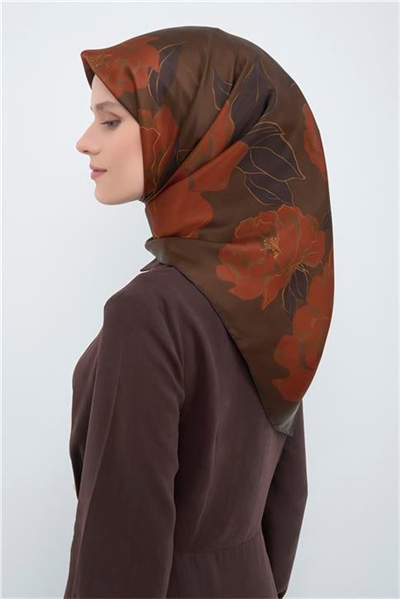 Armine Yeni Sezon 2026 Saf İpek Twill Eşarp 9509D 57