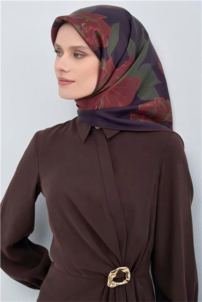 Armine  Saf İpek Twill Eşarp 9509D 59