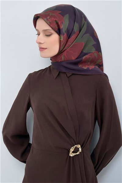 Armine  Saf İpek Twill Eşarp 9509D 59
