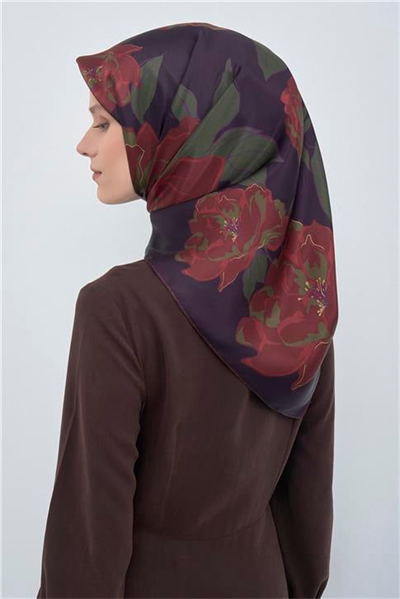 Armine  Saf İpek Twill Eşarp 9509D 59