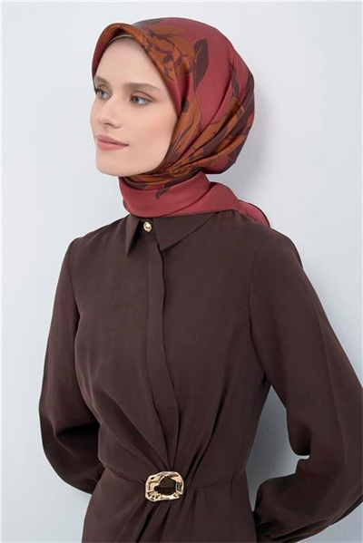 Armine  Saf İpek Twill Eşarp 9509D 61