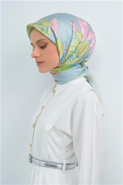 Armine  Saf İpek Twill Eşarp 9509D 80