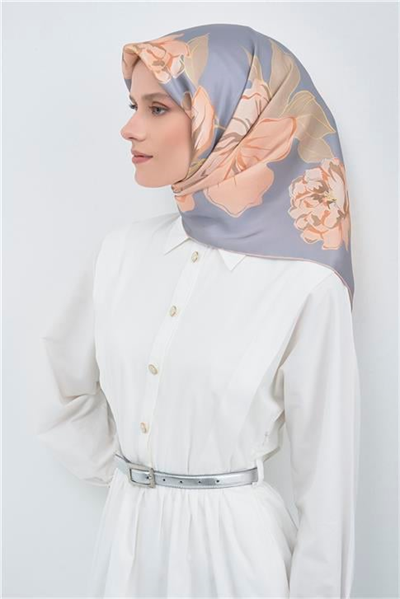 Armine Yeni Sezon 2026 Saf İpek Twill Eşarp 9509D 81