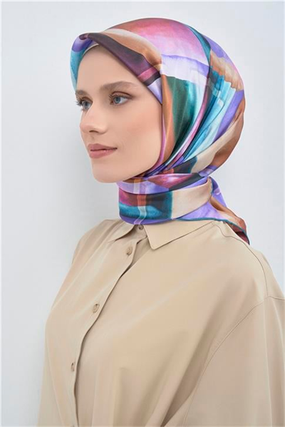 Armine  Saf İpek Twill Eşarp 9510D 05