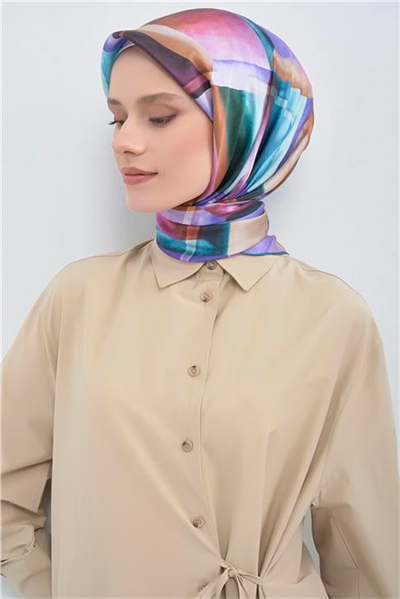 Armine  Saf İpek Twill Eşarp 9510D 05