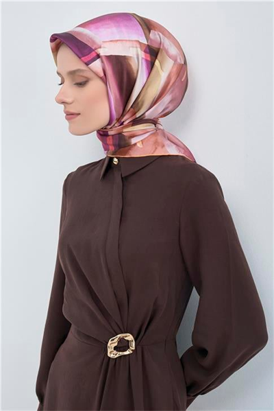 Armine  Saf İpek Twill Eşarp 9510D 33