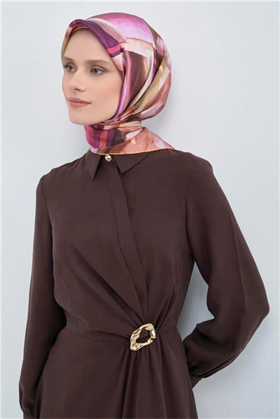 Armine  Saf İpek Twill Eşarp 9510D 33