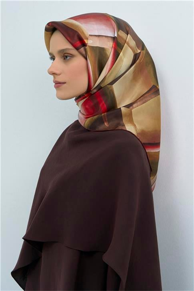 Armine  Saf İpek Twill Eşarp 9510D 36