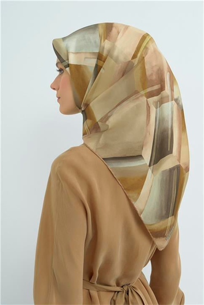 Armine  Saf İpek Twill Eşarp 9510D 53