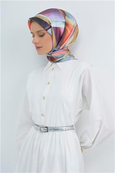 Armine  Saf İpek Twill Eşarp 9510D 80