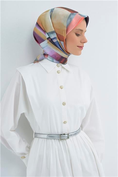 Armine  Saf İpek Twill Eşarp 9510D 80