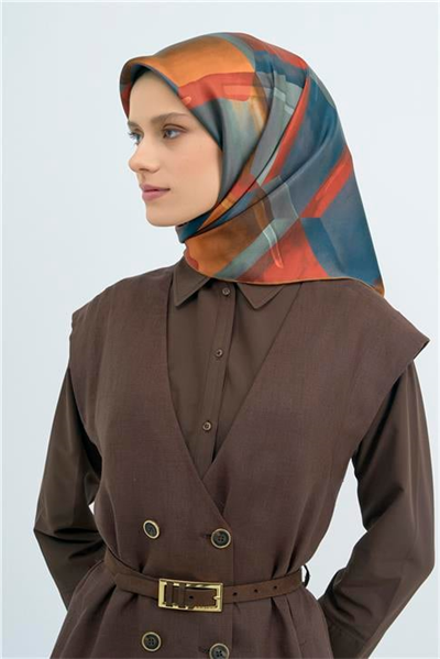Armine  Saf İpek Twill Eşarp 9510D 83