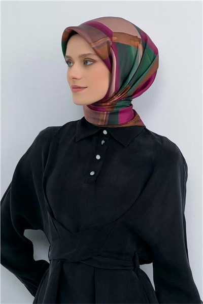 Armine  Saf İpek Twill Eşarp 9510D 84