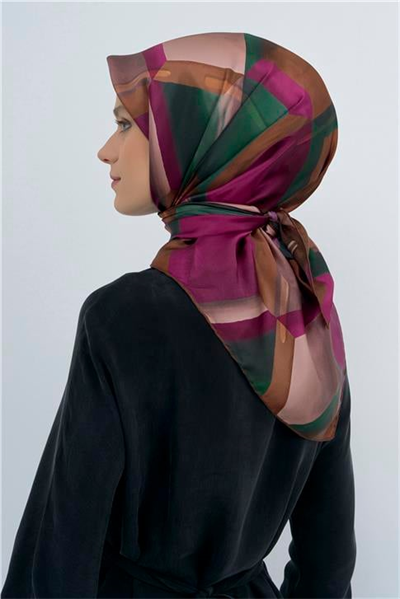 Armine  Saf İpek Twill Eşarp 9510D 84