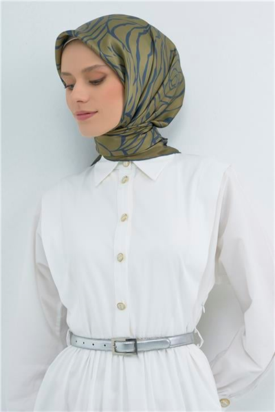 Armine  Saf İpek Twill Eşarp 9511D 08