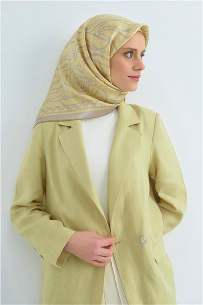 Armine  Saf İpek Twill Eşarp 9511D 34