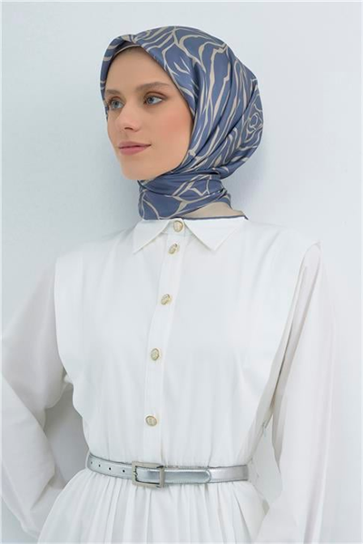 Armine  Saf İpek Twill Eşarp 9511D 58