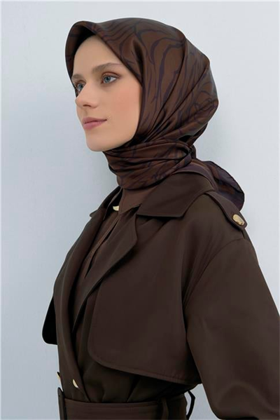 Armine  Saf İpek Twill Eşarp 9511D 80