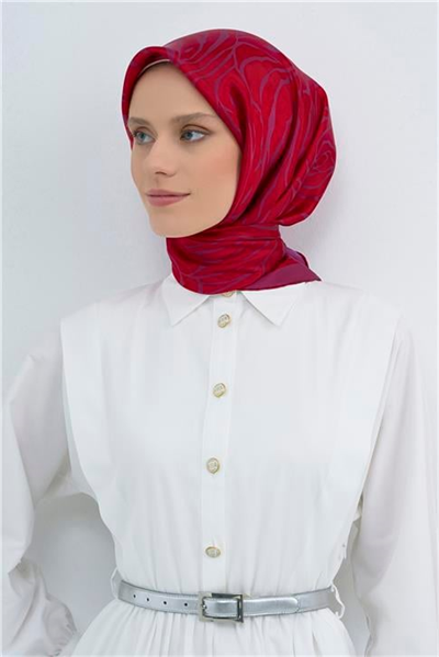 Armine  Saf İpek Twill Eşarp 9511D 82