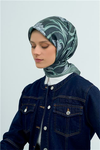 Armine  Saf İpek Twill Eşarp 9512D 02
